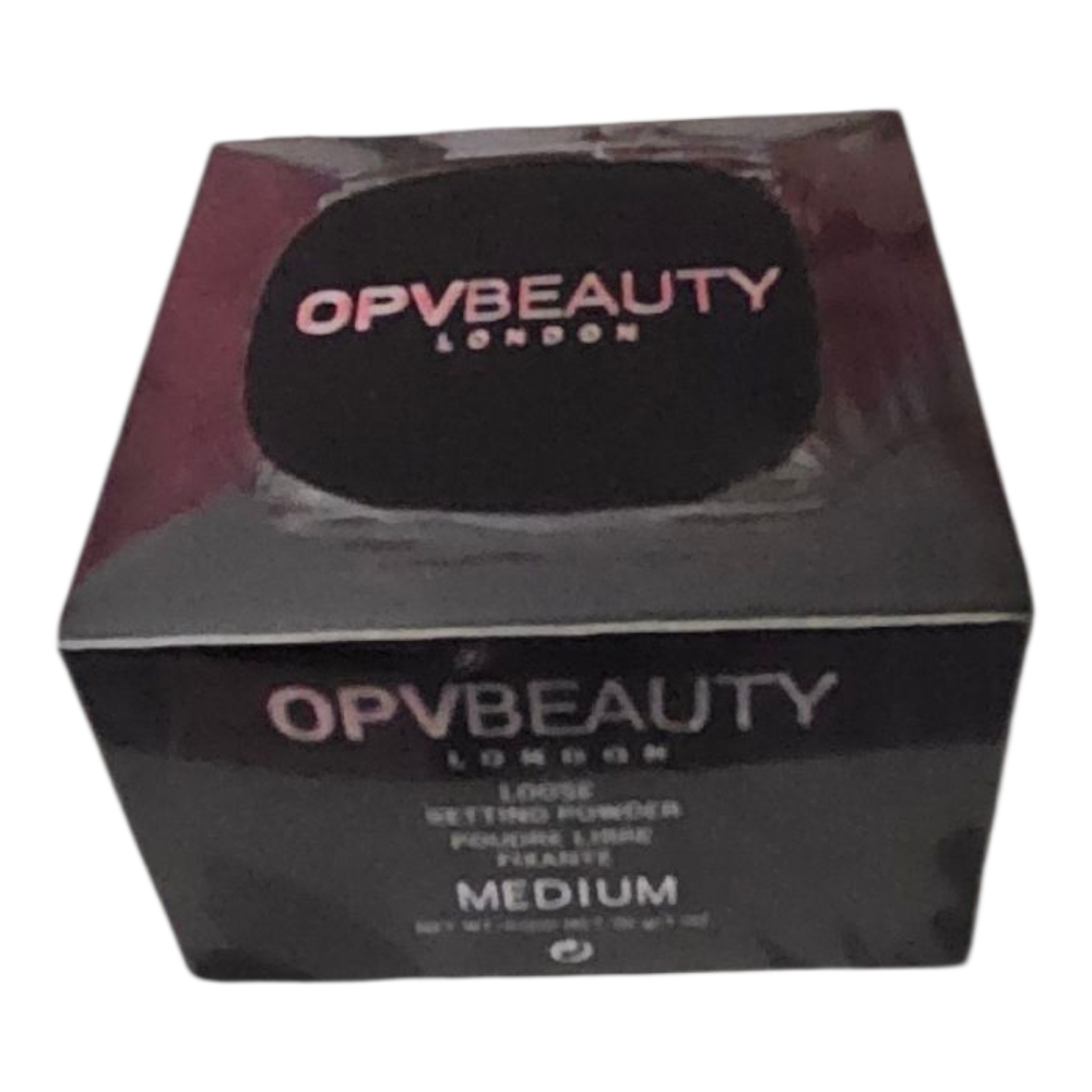 OPV Beauty Loose Setting Powder - Medium Black